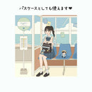 myfa カードスタンドケース チャコールブラック 1個