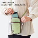 にゃんシーン ショルダーポーチ  チャコールブラック  1個