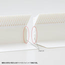 Book stand that won't fall over even with one book, white, 1 piece