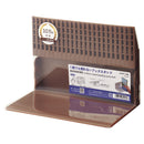 リヒト 1冊でも倒れないブックスタンド  ブラウン  1台