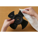 RHYTHM サーキュレーター ライトグレー メーカー直送 ▼返品・キャンセル不可【他商品との同時購入不可】