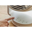 RHYTHM サーキュレーター ライトグレー メーカー直送 ▼返品・キャンセル不可【他商品との同時購入不可】