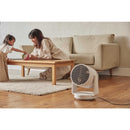 RHYTHM サーキュレーター ライトグレー メーカー直送 ▼返品・キャンセル不可【他商品との同時購入不可】