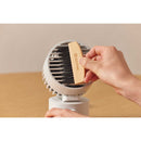 デスクファン Silky Wind Mini ライトグレー メーカー直送 ▼返品・キャンセル不可【他商品との同時購入不可】