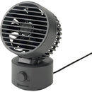 デスクファン Silky Wind Mini ダークグレー メーカー直送 ▼返品・キャンセル不可【他商品との同時購入不可】