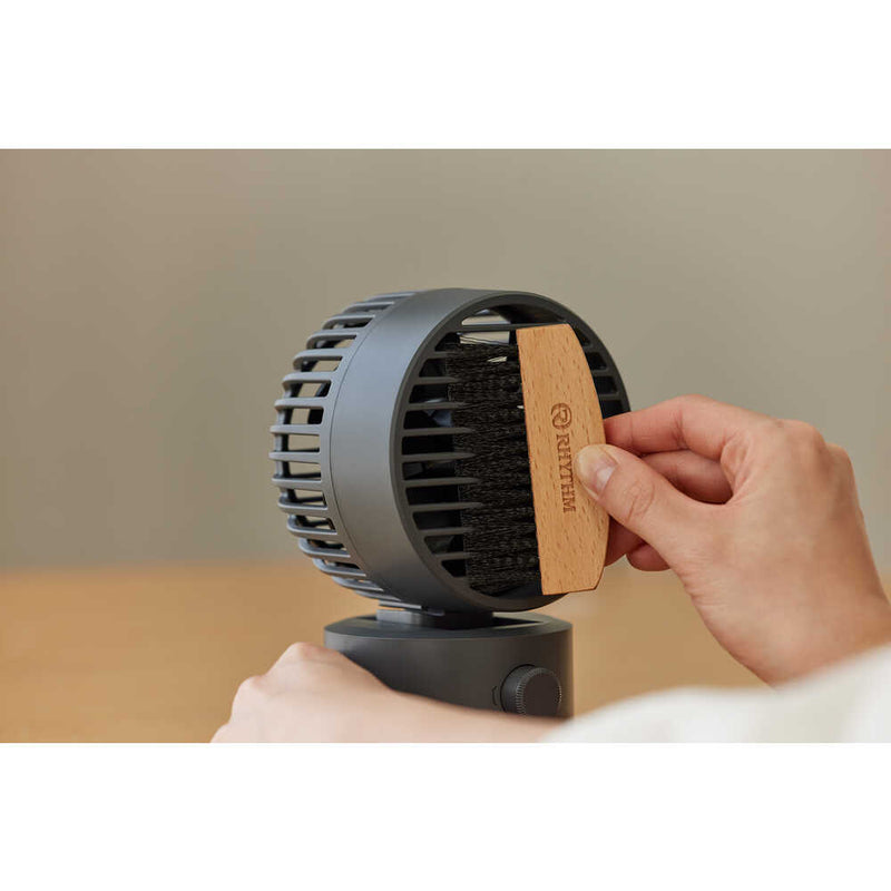 デスクファン Silky Wind Mini ダークグレー メーカー直送 ▼返品・キャンセル不可【他商品との同時購入不可】