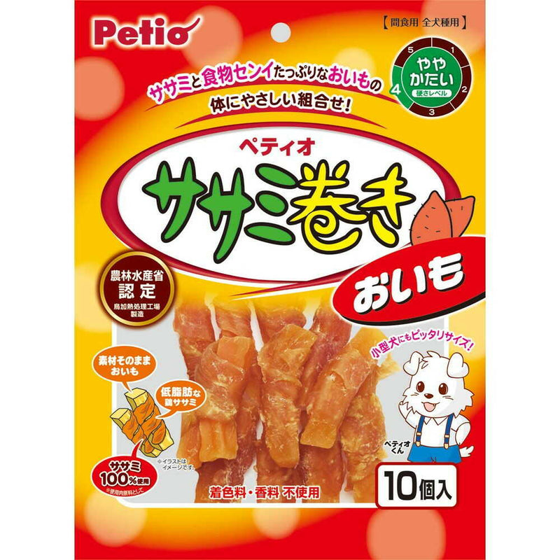 ペティオ ササミ巻き おいも 10個