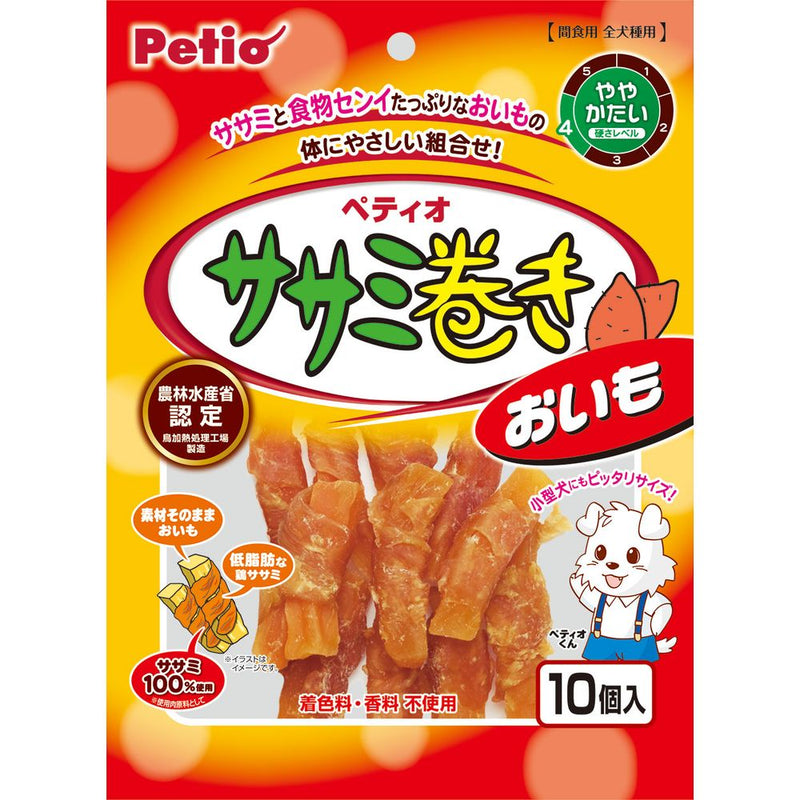 ペティオ ササミ巻き おいも 10個