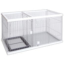 トイレのしつけが出来る ドッグルームサークル ホワイト ワイド メーカー直送▼返品・キャンセル不可【他商品との同時購入不可】