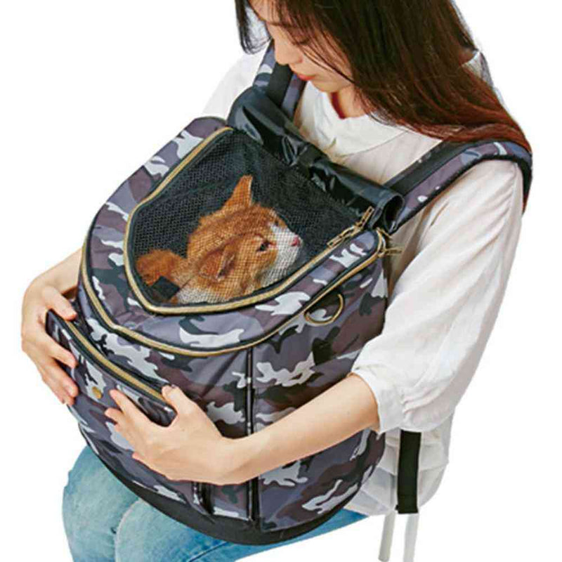 necoco リュックキャリー カモフラ メーカー直送▼返品・キャンセル不可【他商品との同時購入不可】