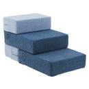 ファブリッククッションステップ オーシャンブルー メーカー直送▼返品・キャンセル不可【他商品との同時購入不可】