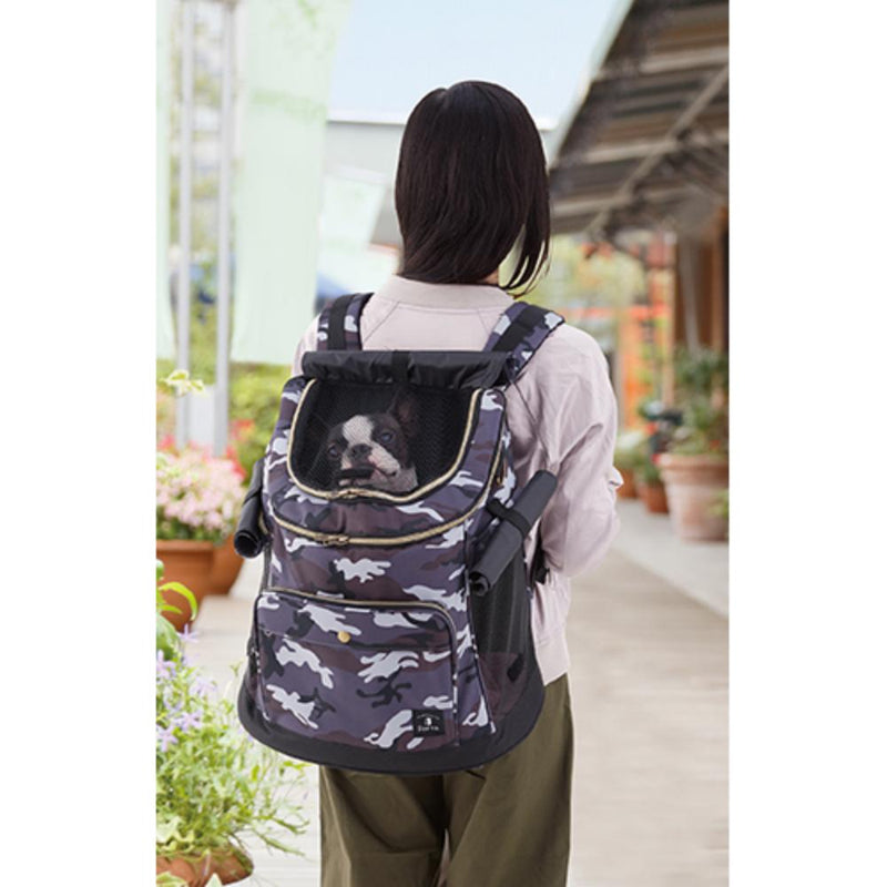 Porta ドッグリュックキャリー カモフラ メーカー直送▼返品・キャンセル不可【他商品との同時購入不可】