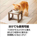 高さも角度も変えられる 犬用 食事台 メーカー直送▼返品・キャンセル不可【他商品との同時購入不可】