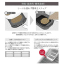 システムトイレセット トイレに流せる猫砂 デオンDサンド入 メーカー直送▼返品・キャンセル不可【他商品との同時購入不可】