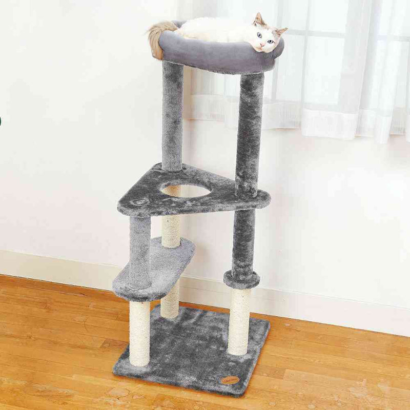 ねこまど ヴィラフォートキャットポール ゆったりベッド メーカー直送▼返品・キャンセル不可【他商品との同時購入不可】