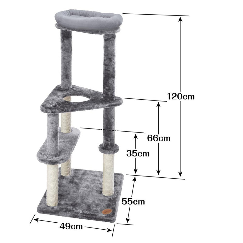 ねこまど ヴィラフォートキャットポール ゆったりベッド メーカー直送▼返品・キャンセル不可【他商品との同時購入不可】