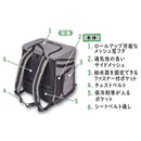 ハグムー ドッグリュックキャリーS グレー メーカー直送▼返品・キャンセル不可【他商品との同時購入不可】