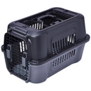 犬猫用キャリー 2ドア タフハウスキャリー ブラック M メーカー直送▼返品・キャンセル不可【他商品との同時購入不可】