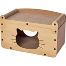 猫用おもちゃ くつろげる ねこまどつめみがきハウス メーカー直送▼返品・キャンセル不可【他商品との同時購入不可】