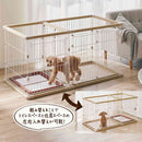 トイレのしつけが出来る ドッグルームサークルPlus ワイド メーカー直送▼返品・キャンセル不可【他商品との同時購入不可】