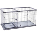 トイレのしつけが出来る ドッグルームサークルPlus ワイド メーカー直送▼返品・キャンセル不可【他商品との同時購入不可】