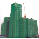 防炎メッシュシートコンパクト1.8m×5.4mグレー メーカー直送 ▼返品・キャンセル不可【他商品との同時購入不可】