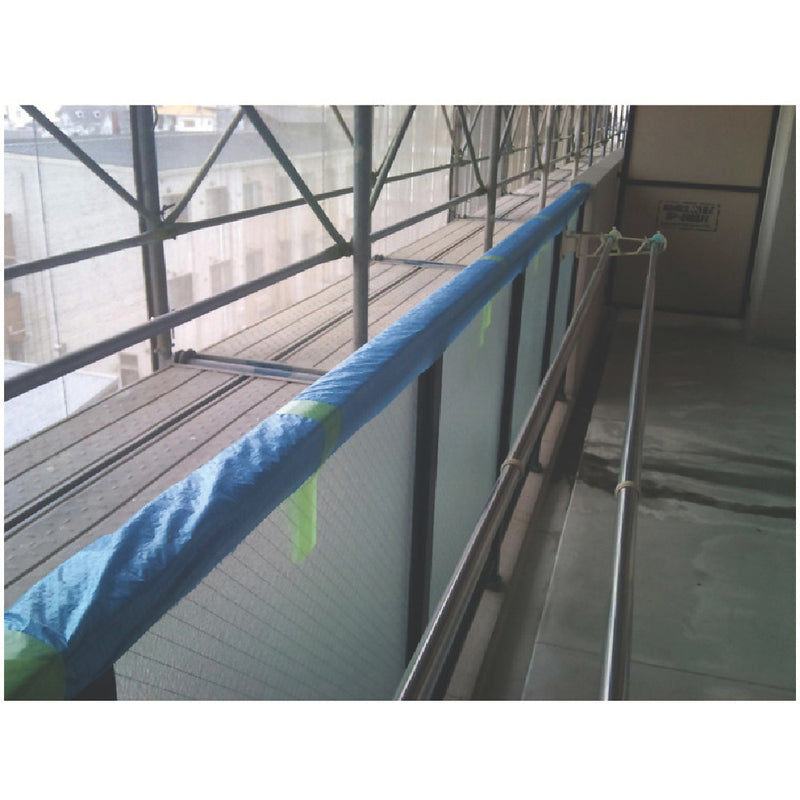 ユタカメイク ブルーシート原反薄手タイプ 0.9×100m メーカー直送 ▼返品・キャンセル不可【他商品との同時購入不可】