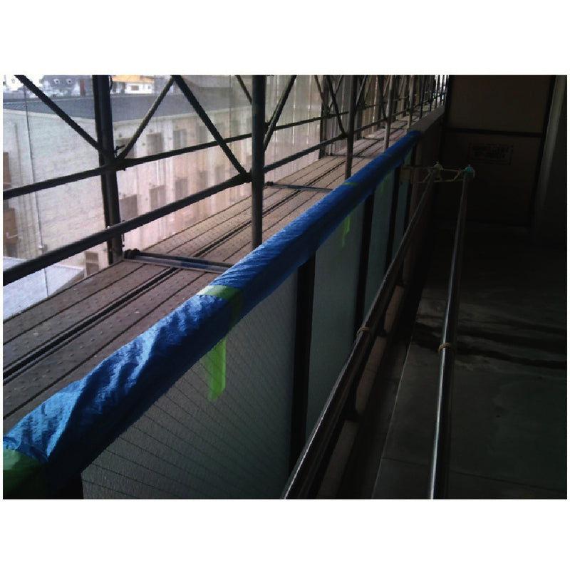 ユタカメイク ブルーシート原反薄手タイプ 1.8×100m メーカー直送 ▼返品・キャンセル不可【他商品との同時購入不可】