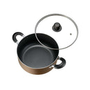 和平フレイズ おおらか鍋IH対応両手鍋 26cm ブラウン
