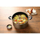 和平フレイズ おおらか鍋IH対応両手鍋 26cm ブラウン