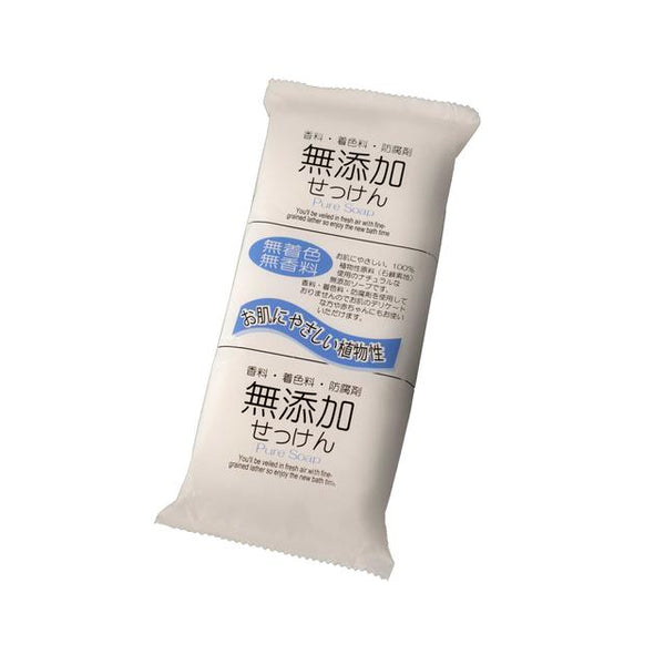 日本石鹸 無添加せっけん ピュアソープ100g×3個