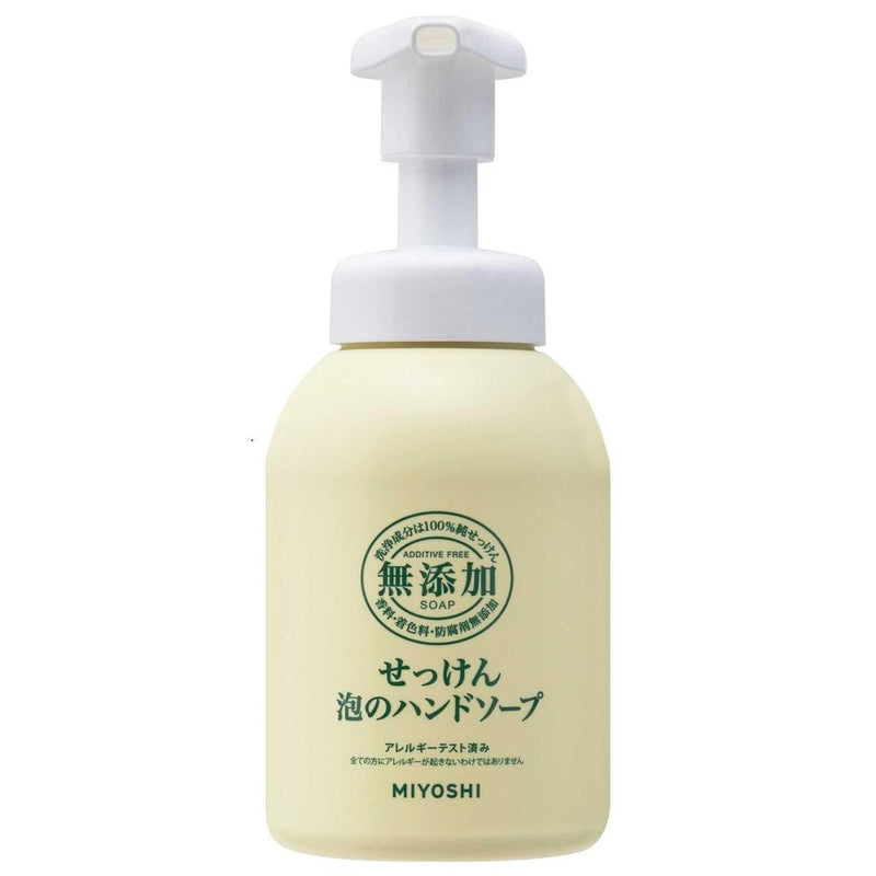 Miyoshi additive-free soap foaming hand soap body 350ml
