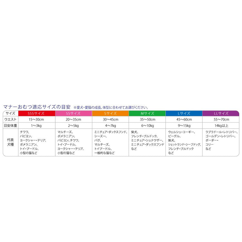 男の子＆女の子のためのマナーおむつ のび～るテープ SS 64枚 メーカー直送▼返品・キャンセル不可【他商品との同時購入不可】