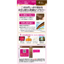 [Quasi-drug] Dariya Salon de Pro Unscented Hair Color Early Dyeing Emulsion (For Gray Hair) 4 &lt;Light Brown&gt;