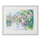 スケッチ額 パルク F6 ホワイト 33H00300606 【直送品】 返品・キャンセル・他商品と同時購入は不可