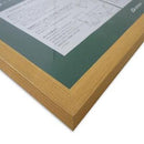 ポスターフレーム ML-31 変形菊全 ナチュラル 【直送品】 返品・キャンセル・他商品と同時購入は不可