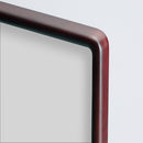 和額 デッサン縁 涼 木製 四ツ切 ブラウン 【直送品】 返品・キャンセル・他商品と同時購入は不可