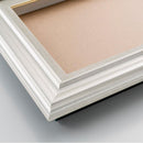 油縁(油絵額) BT-01 F4 ヘアラインシルバー  【直送品】 返品・キャンセル・他商品と同時購入は不可