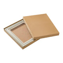 油縁(油絵額) BT-01 F6 ヘアラインシルバー  【直送品】 返品・キャンセル・他商品と同時購入は不可