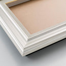 油縁(油絵額) BT-01 F8 ヘアラインシルバー  【直送品】 返品・キャンセル・他商品と同時購入は不可