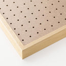 有孔ボードパネル 600角 ナチュラル 【直送品】 返品・キャンセル・他商品と同時購入は不可