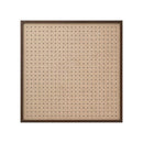 有孔ボードパネル 600角 ブラウン 【直送品】 返品・キャンセル・他商品と同時購入は不可