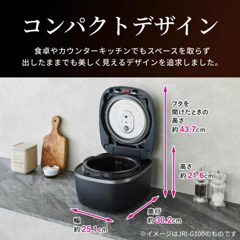 タイガー 圧力IHジャー炊飯器 3.5合 JRI-C060KO メーカー直送 ▼返品・キャンセル不可【他商品との同時購入不可】