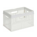 天馬 折りたたみバスケットハンドル付きL ホワイト