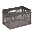 天馬 折りたたみバスケットハンドル付きL グレー