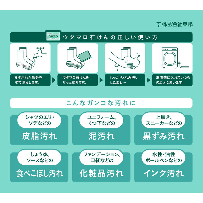 ウタマロ石けん 133g