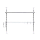 Takubo Kogyo Tension Shelf 2 Tiers 60CM