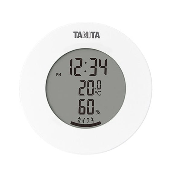 タニタ 温湿度計TT585 ホワイト