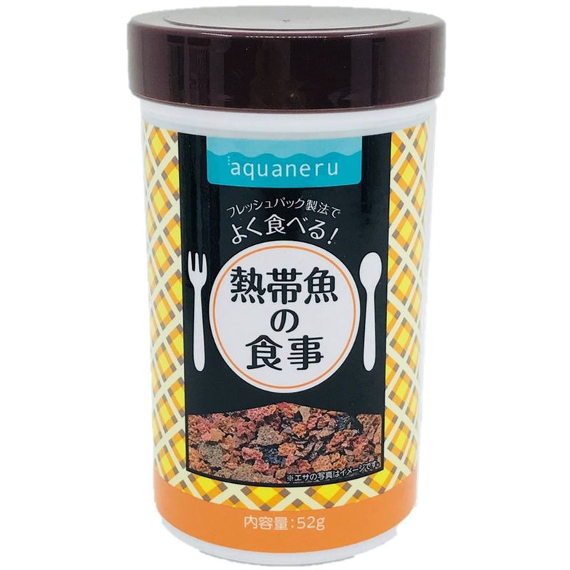 ペットライブラリー　ａｑｕａｎｅｒｕ　熱帯魚の食事 ５２ｇ