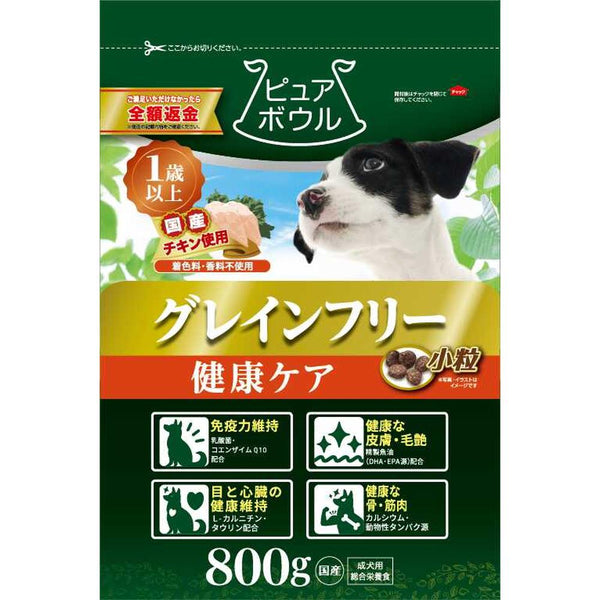 ピュアボウル グレインフリー 免疫力維持 1歳以上 成犬用 800g